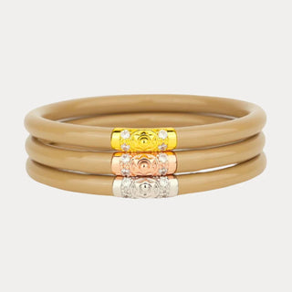 BuDhaGirl THREE KINGS ALL WEATHER MULTIPLE COLORS BANGLES (SET OF 3)-