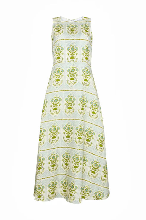 Hunter Bell Faith Dress Green Trellis / 4 Hunter Bell Faith Dress Green Trellis / 4