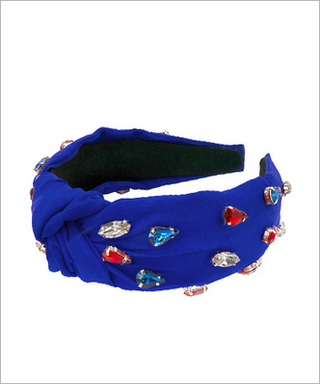 MC Multi Stone & Knot HeadBand / 3 Color Options