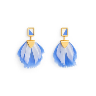 Brackish Venice Bay Bezel Drop Earring