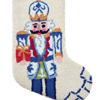 Peking Handicraft Chinoiserie Nutcracker Hook Stocking