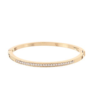 Pave Pearl Bangle Bracelet| Multiple Colors