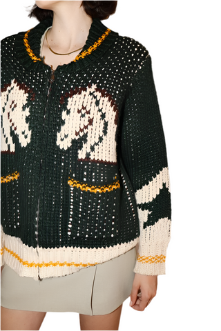Western Horse Riding Sweater