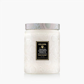 Voluspa 18 0z Large Jar, Coconut Vanilla