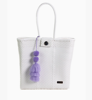 Valerosa Solid White Hombro Bag