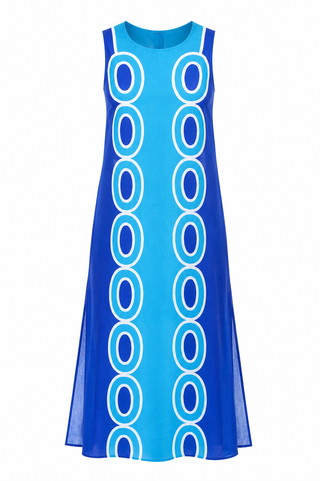 Jade Navy Column Dress