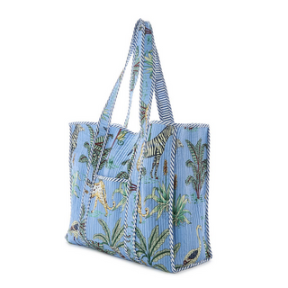 Two's Company Cotton Reversible Tote / 2 Color Options
