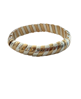Smith & Co. Coil Silver & Gold Bracelet