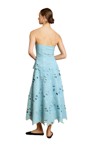 Saylor Clarke Lily Embroidery Midi Dress