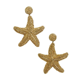 Bhavna Kanakia Gold Starfish Earrings