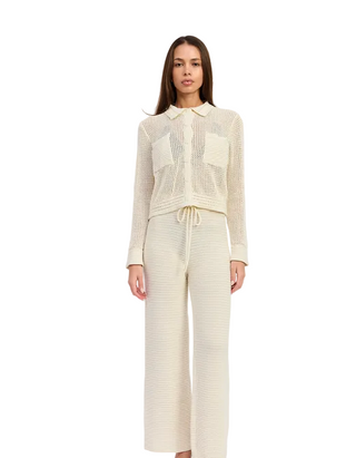 En Saison Faye Embroidered Top
