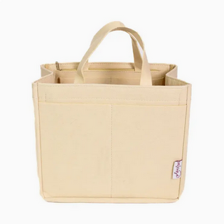 Valerosa Cream Felt Bag Organizer