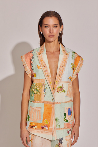 Ranna Gill Arista Sleeveless Jacket