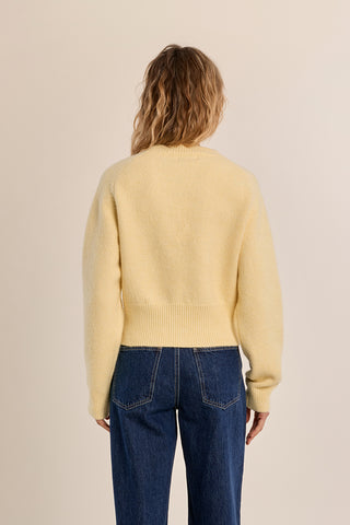 Molly Bracken Us Ladies Yellow Knitted Sweater