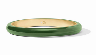 Julie Vos Amalfi Bangle in Palmetto Green