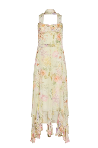 Amanda Uprichard Monterey Dress With Scarf