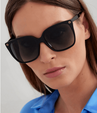 Gucci GG0022S-001 / Black and Grey