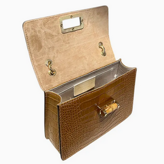 Modarno Handbag Crocodile Pattern