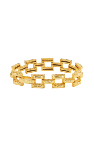 Capucine De Wulf Pathway Petite Link Gold Bracelet, 7.25"