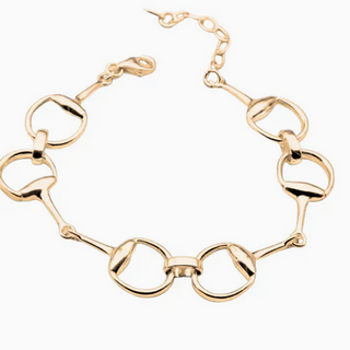 Hoopla Snaffle Bit Line Bracelet