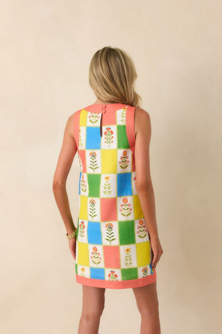 Prosperina Trista Shift Dress in Petit Fleurs