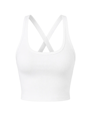 Free People All Clear Cami Solid In White