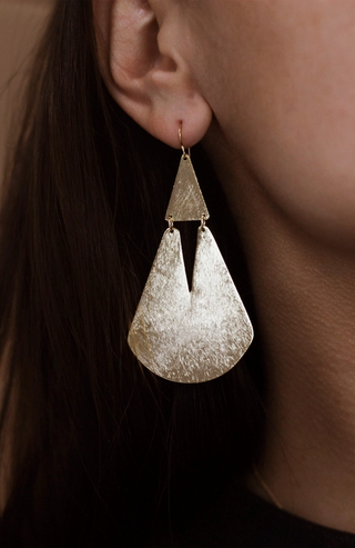 Marcia Moran Brae Hinged Drop Earrings