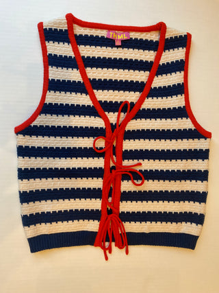 THML Striped Knit Top / Multi Color