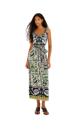 Farm Rio Manoela Knit Midi Dress