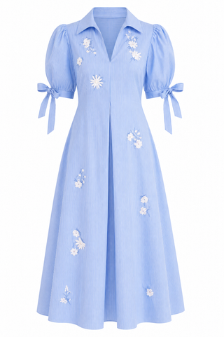 Blue Stripe Dress