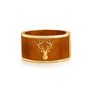 CDW Forest Walk Stag Bangle / Teak