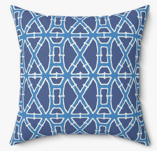CLAIREBELLA DEEP BLUE BAMBOO PILLOW