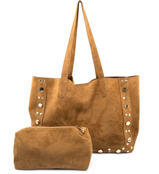 BC Handbags Faux Suede Handbags / 4 Color Options