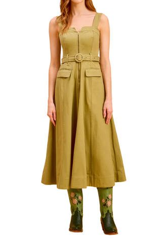 Olivia By Livro Foster Dress, Olive