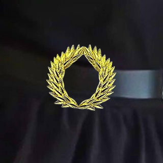 Garland Bags Laurel Wreath Interchangeable Belt Buckle w/ Gold Finish