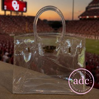 Monkees Collection Clear Stadium Tote – the Ultimate Gameday Bag