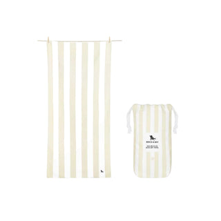 Dock & Bay Striped Sand Free Beach & Travel Towel in Bora Bora