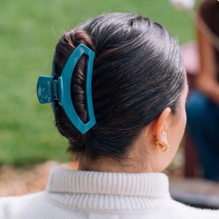Teleties Open Teal with It Large Hair Clip