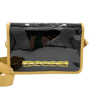 Garland Bags Black Clear Stadium Bag with Bamboo Stick