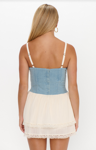 Mumu Geneva Mini Dress