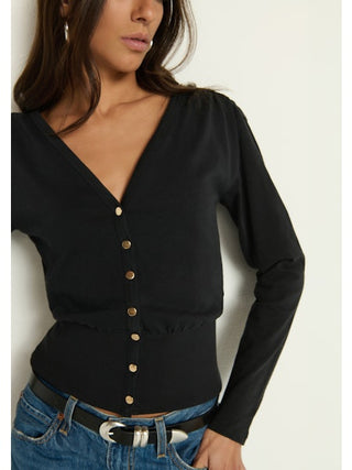 Nation Colette Cardigan Top