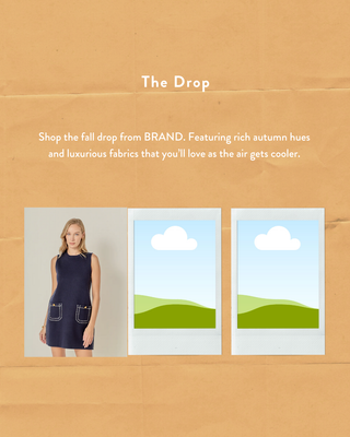 English Factory Stitch Detail Knit Mini Dress