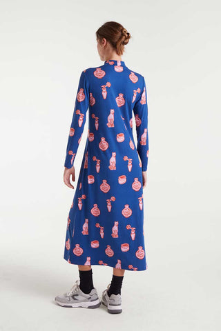 Compania Fantastica Blue Midi Dress
