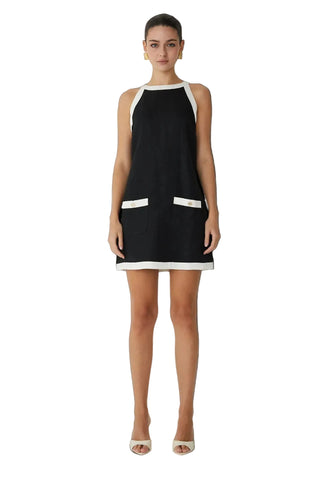 JS71 Tenney Dress in Black & White
