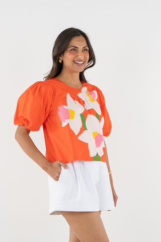 Emily Mccarthy Jane Top - Marigold