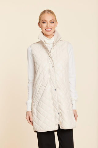 Dolce Cabo Creme Long Vest