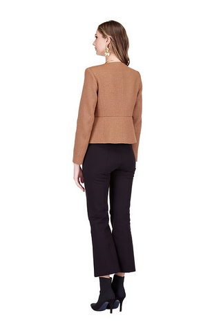 Jade Camel Waist Jacket