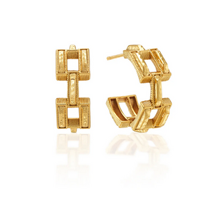 Capucine De Wulf Pathway Hoop Earrings