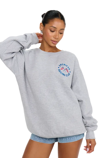 Mumu Stanley Sweatshirt in Sailing Club Graphic
