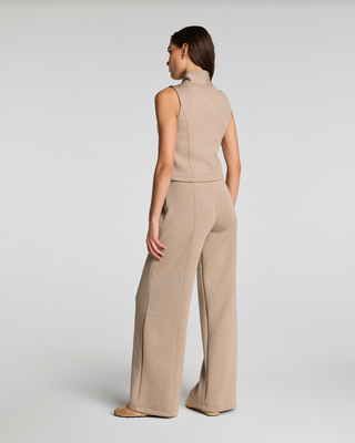 Spanx Airessentials® Shawl Collar Half Zip Jumpsuit